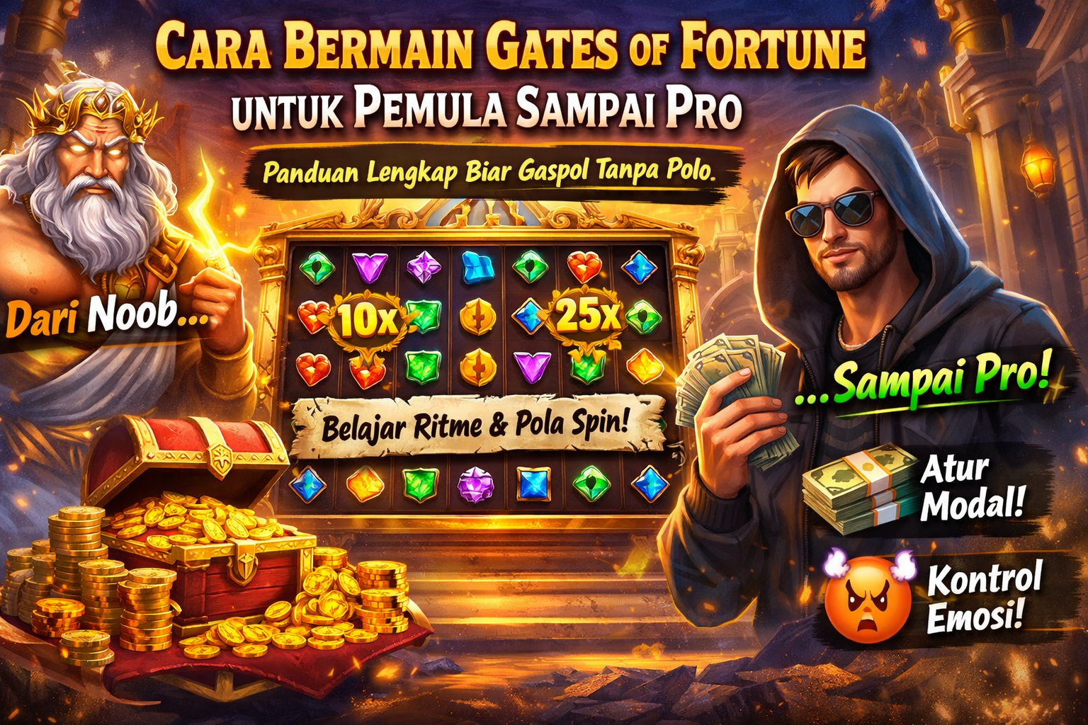 Cara Bermain Gates of Fortune untuk Pemula Sampai Pro