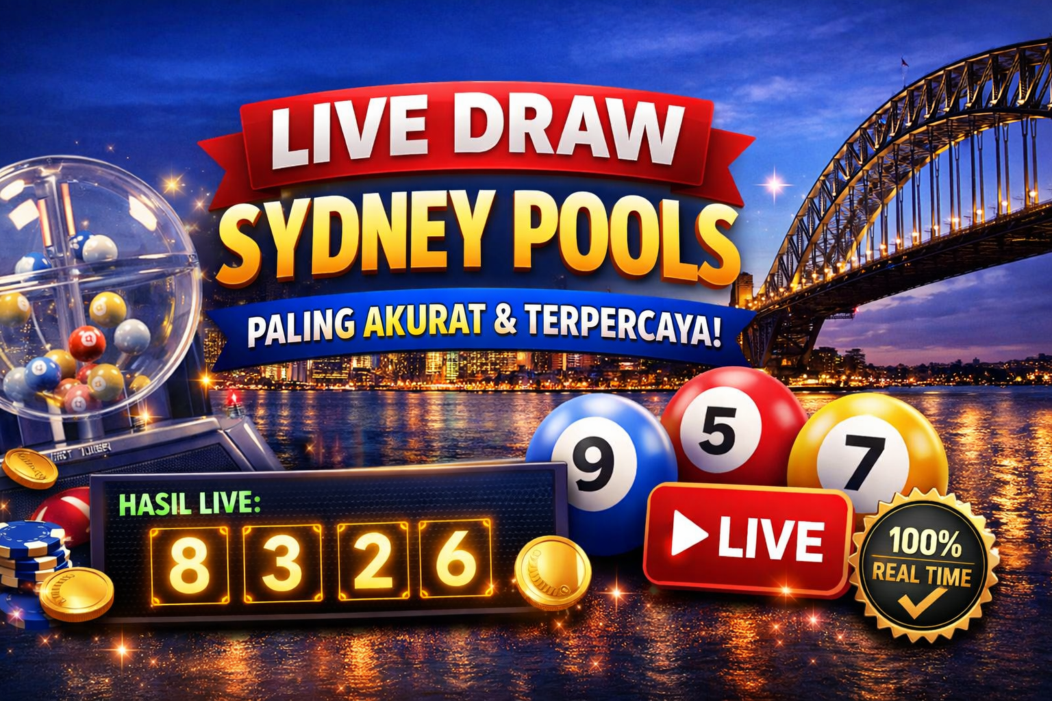 Live Draw Sydney Pools Hari Ini Paling Akurat dan Terpercaya