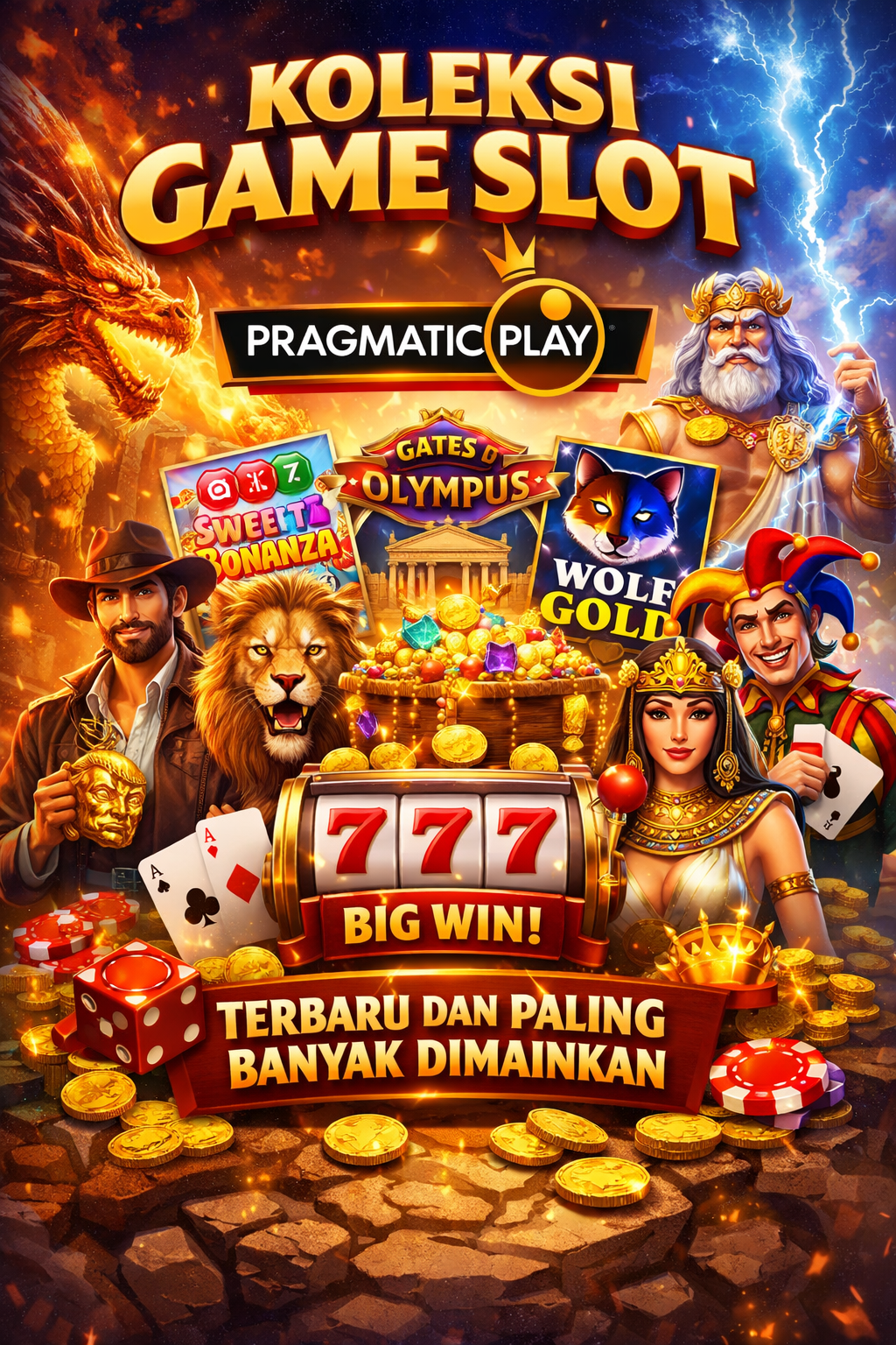 Koleksi Game Slot Pragmatic Play Terbaru dan Paling Banyak Dimainkan