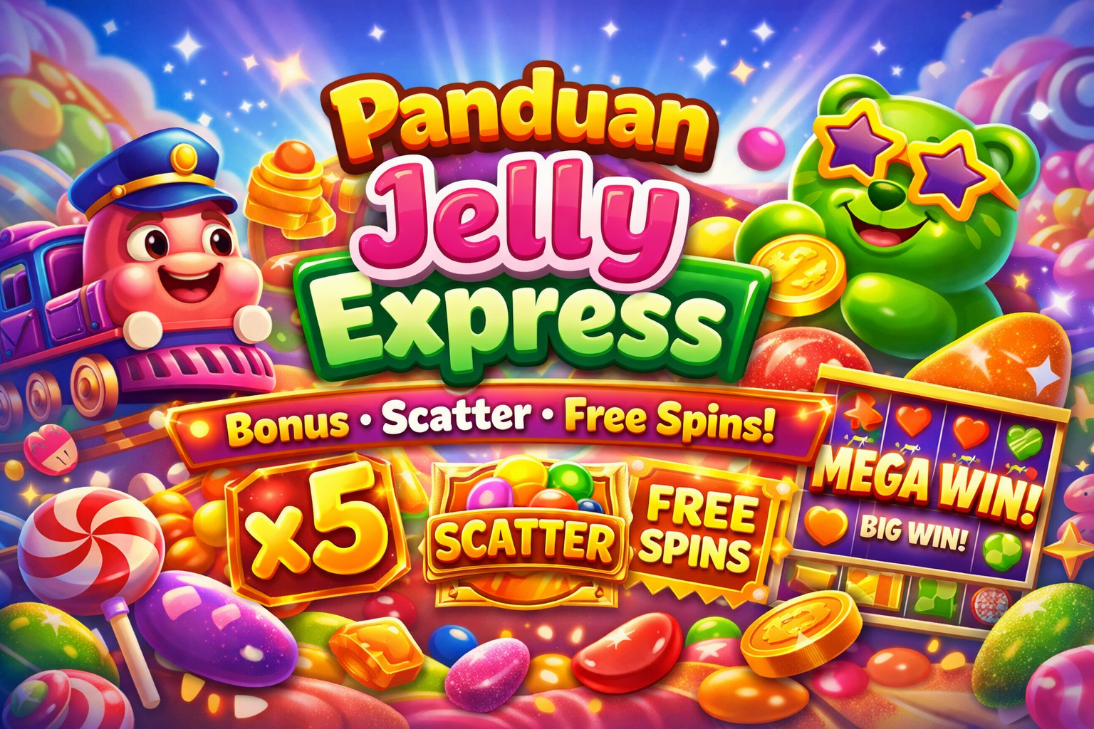 Panduan Slot Jelly Express: Fitur Bonus, Scatter, dan Free Spin Lengkap